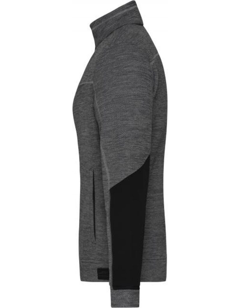 Jachetă tricotată din fleece pentru femei